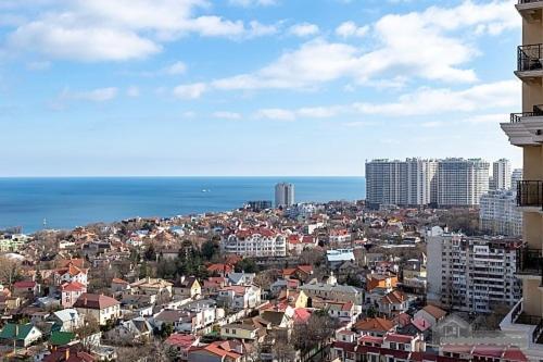 Видовая Квартира В Аркадии С Балконом Odesa Exterior photo